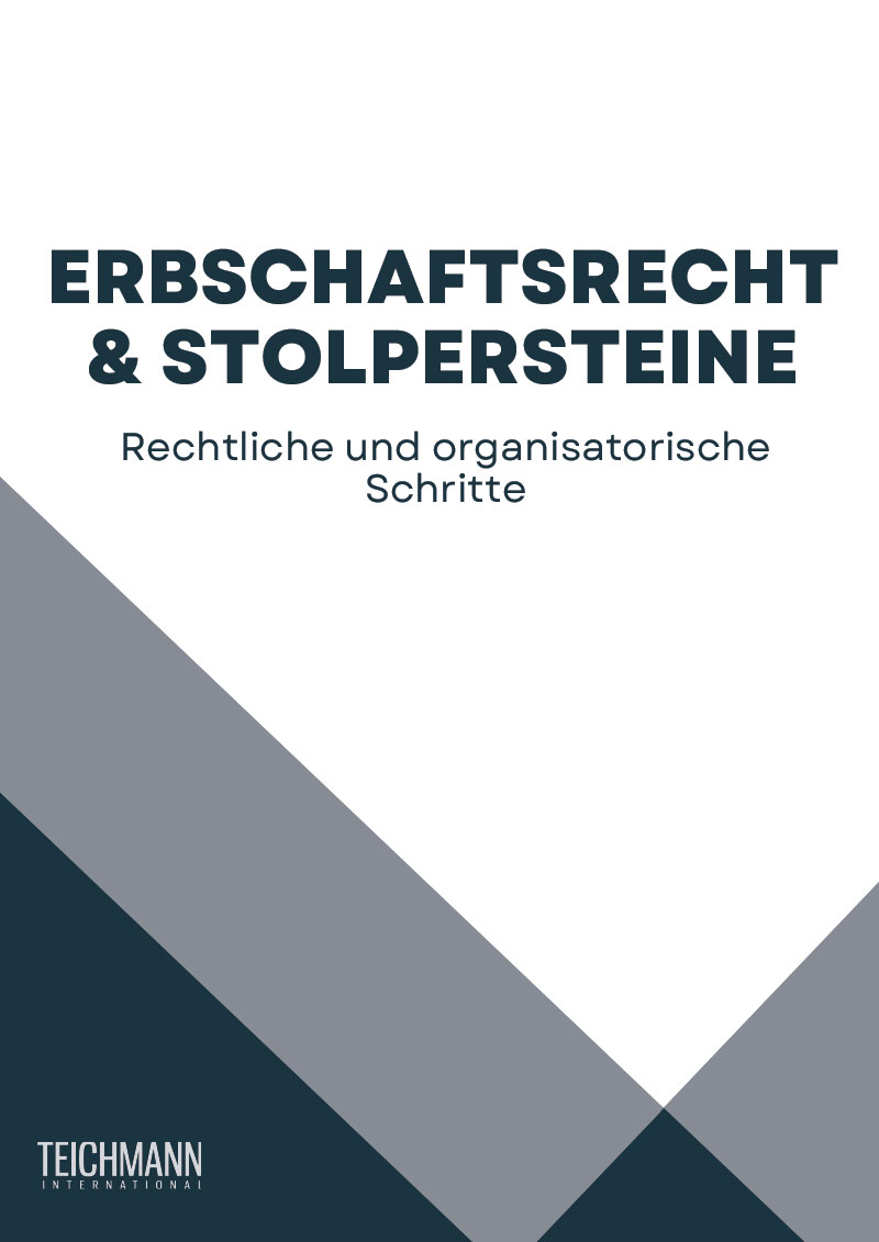 Erbschaftsrecht Stolpersteine